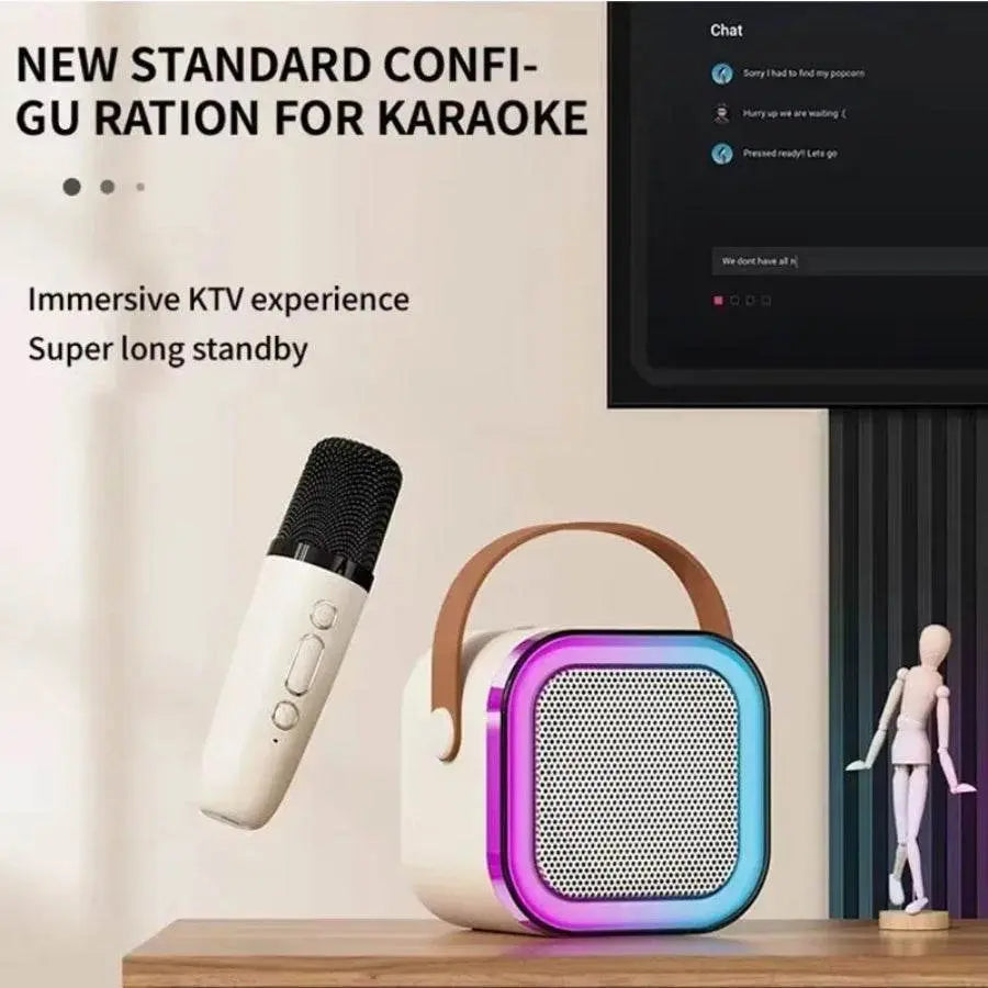 2025 K12 Wireless Microphone Karaoke Machine Bluetooth Connection Suitable For Family Parties Party Singing Gifts For Children - Patelcreations