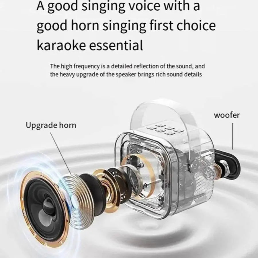 2025 K12 Wireless Microphone Karaoke Machine Bluetooth Connection Suitable For Family Parties Party Singing Gifts For Children - Patelcreations