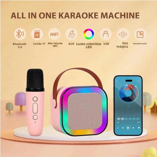2025 K12 Wireless Microphone Karaoke Machine Bluetooth Connection Suitable For Family Parties Party Singing Gifts For Children - Patelcreations