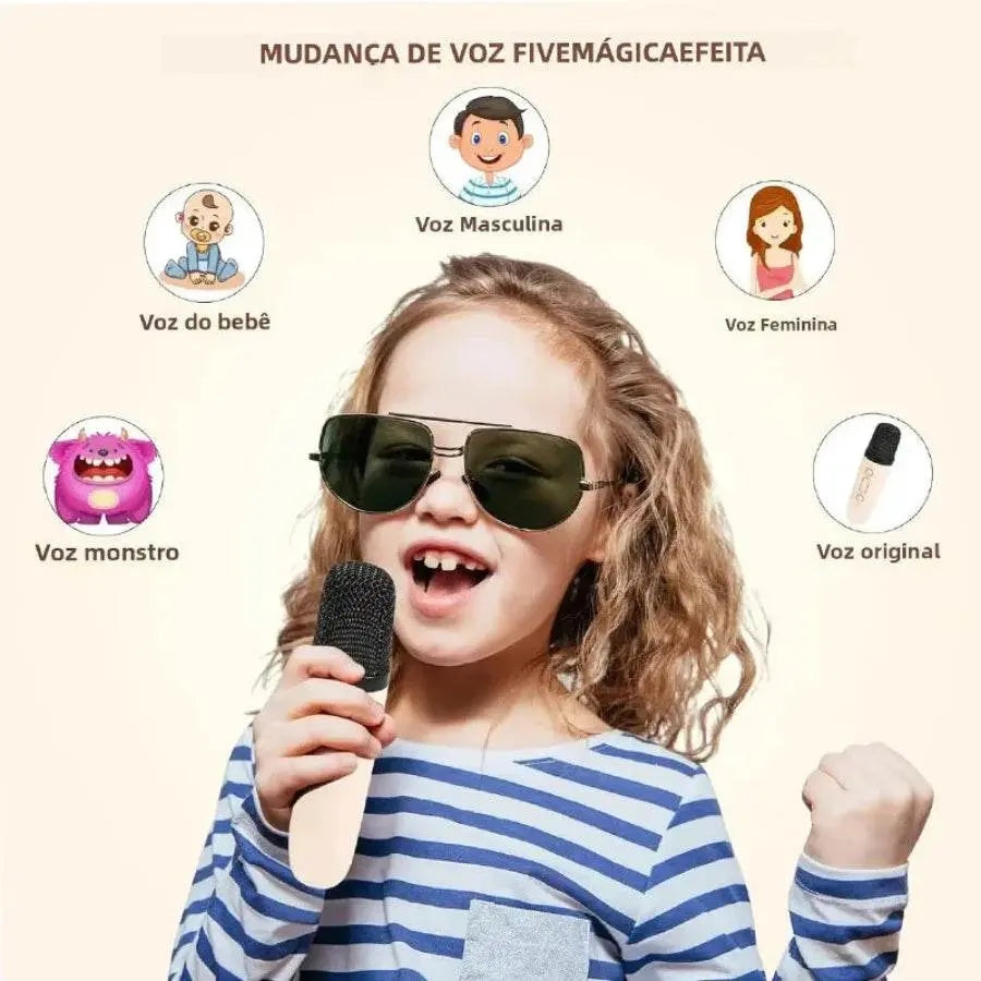 2025 K12 Wireless Microphone Karaoke Machine Bluetooth Connection Suitable For Family Parties Party Singing Gifts For Children - Patelcreations
