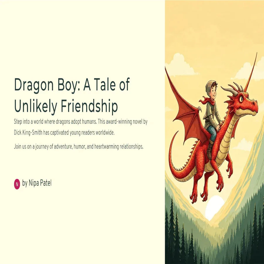 Dragon Boy: A Tale of Unlikely Friendship