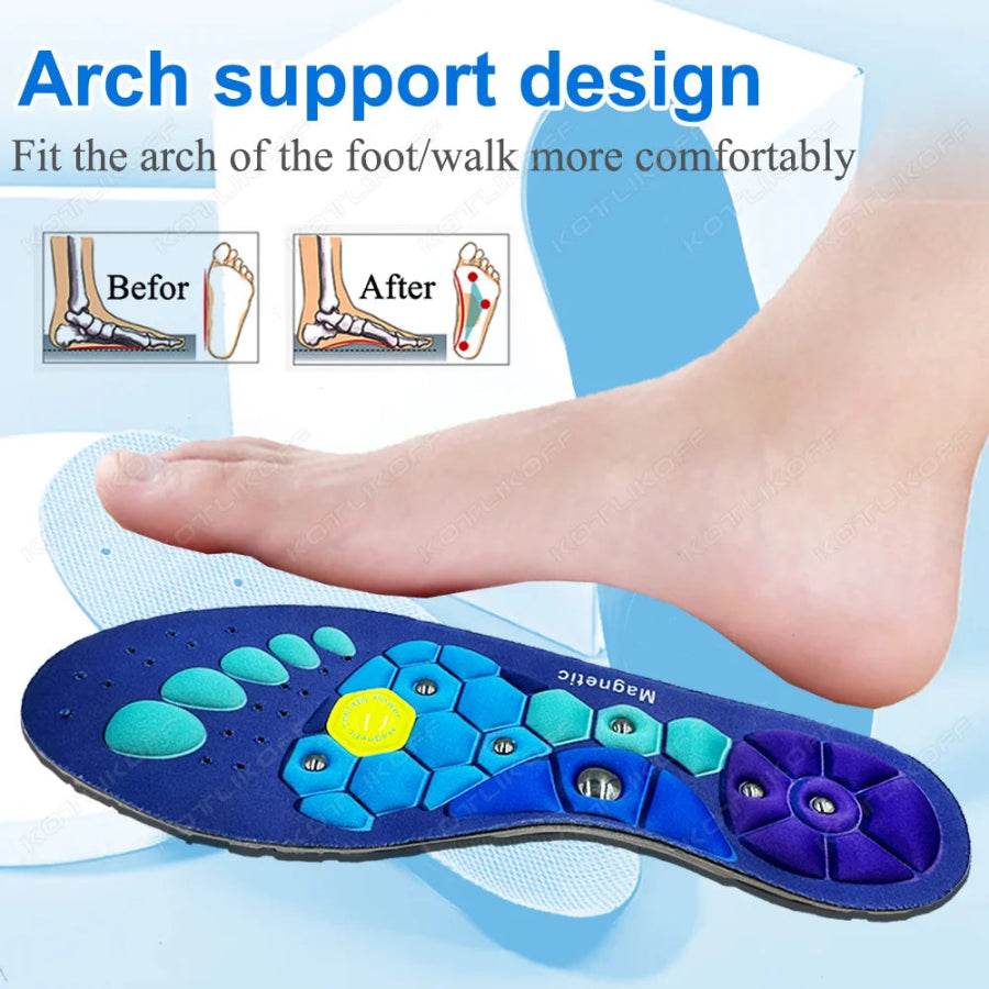 Medical Magnetic Therapy Sports Insoles - Patelcreations
